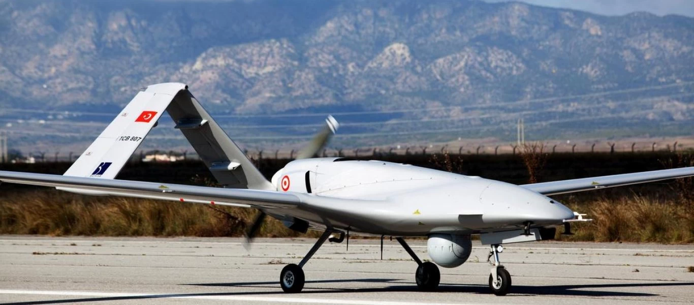 Τουρκικό UAV Bayraktar ΤΒ2 πέταξε πάνω από τη Λέσβο! (φώτο)